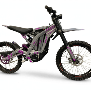 Alternative view of Used 2023 Surron LBX Light Bee X 60V 6000W – Fox Racing Purple Grey Edition