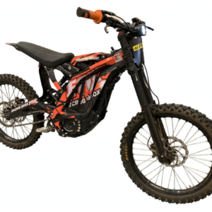 Alternative view of Used 2023 Surron LBX Light Bee X 60V 6000W – Fox Racing Orange Edition – Acerbis