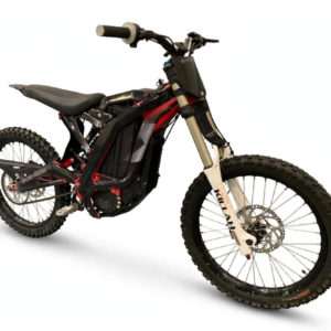 Alternative view of Used 2023 Surron Light Bee X 60V 6000W – Red Black RST Killah Edition