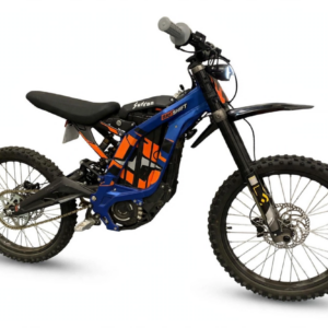 Alternative view of Used 2023 Surron Light Bee X 60V 6000W – Blue Orange BruShift KTM Edition