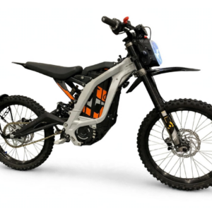Alternative view of Used 2023 Surron Light Bee X 60V 6000W – Silver Grey Orange KTM Road Legal Edition