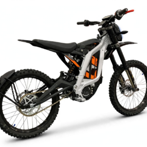 Used 2023 Surron Light Bee X 60V 6000W – Silver Grey Orange KTM Road Legal Edition - Image 4