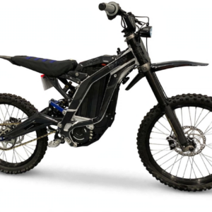 Alternative view of Used 2023 Surron Light Bee X 60V 6000W – Black Silver Carbon Blue CNC Edition