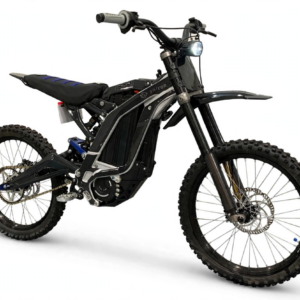 Used 2023 Surron Light Bee X 60V 6000W – Black Silver Carbon Blue CNC Edition - Image 3
