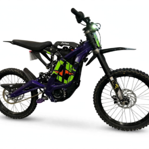 Alternative view of Used 2023 Surron Light Bee X 60V 6000W – Purple Joker Neon Green Orange Edition