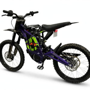 Used 2023 Surron Light Bee X 60V 6000W – Purple Joker Neon Green Orange Edition - Image 4