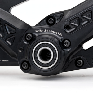 Upgraded Swing Arm KO CNC Black Sur-Ron LB-X / Segway X260 – 50mm Extended – 6061-T6 - Image 3