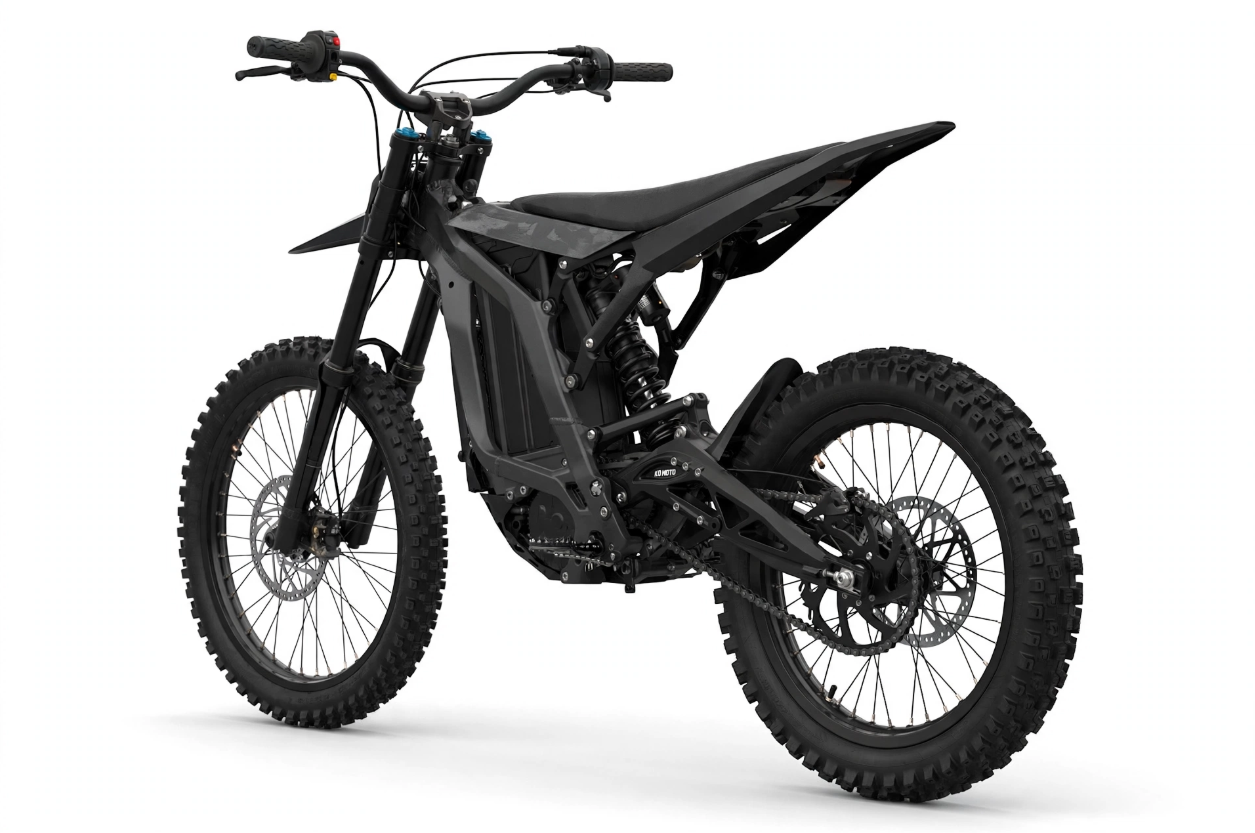 Upgraded Swing Arm KO CNC Black Sur-Ron LB-X / Segway X260 – 50mm Extended – 6061-T6 - Image 4