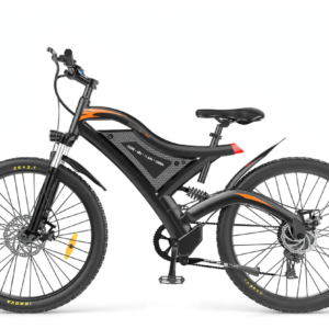AOSTIR S05 Electric Mountain Bicycle – 500W – 48V 11.6Ah 500Wh – 26x2.1 – Full Suspension MTB - Image 4