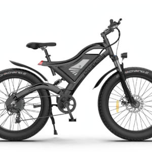 AOSTIR S18 Mountain Bicycle – 750W / 1500W Option – 48V 13Ah 624Wh / 48V 15Ah 720Wh / 48V 20Ah 960Wh – 26x4.0 Fat – Full Suspension – All Terrain - Image 3