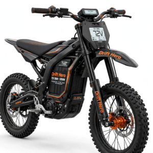 Alternative view of Drift Hero 72V/30Ah 5000W Off-Road Electric Dirt Bike