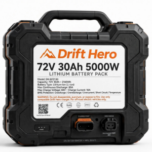 Drift Hero 72V/30Ah 5000W Off-Road Electric Dirt Bike - Image 3