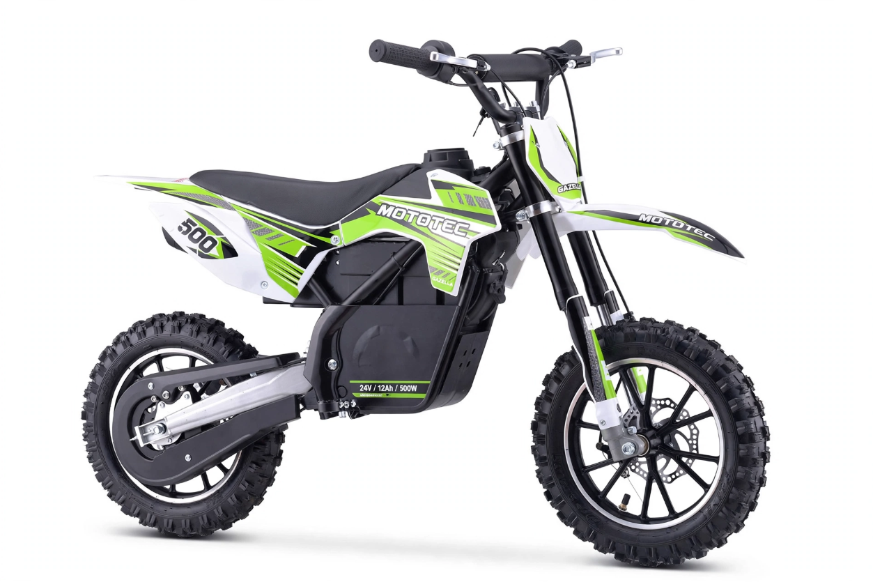MotoTec Gazella 24V/12Ah 500W Electric Dirt Bike - Image 2