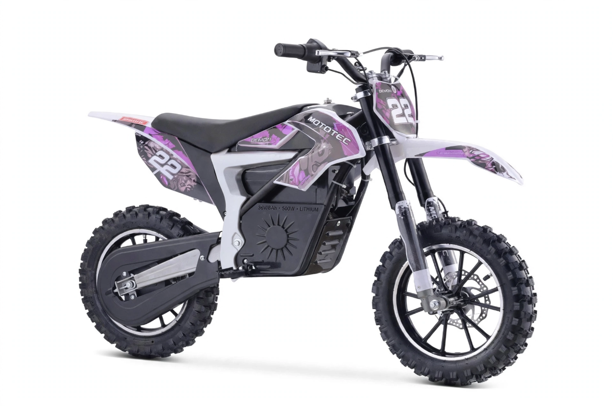 MotoTec Demon 36V/8Ah 500W Lithium Electric Dirt Bike - Image 2