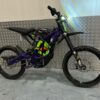 Used 2023 Surron Light Bee X 60V 6000W – Purple Joker Neon Green Orange Edition